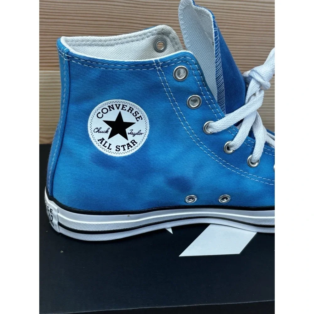 Converse Chuck Taylor All Star CTAS HI Gnarly BLUE  Kids Sz 5 Woman's 7